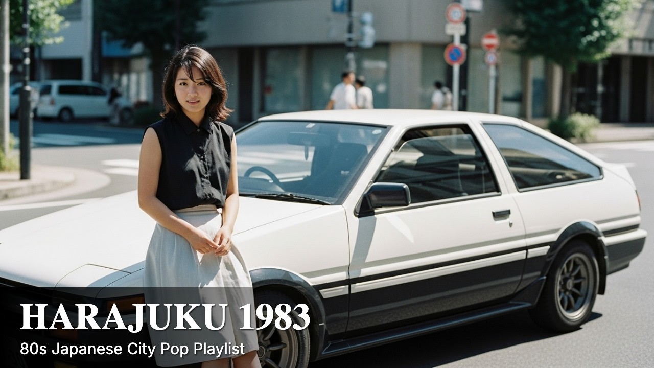 Harajuku 1983 🎶 80s Japanese City Pop Mix | Retro Tokyo Street Vibes