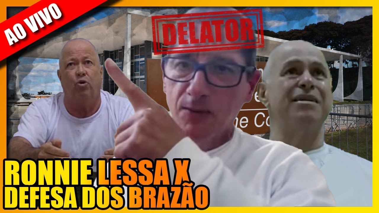 PARTE 2 - DEPOIMENTO BOMBÁSTICO DE RONNIE LESSA PARA A TURMA DO ALEXANDRE DE MORAES