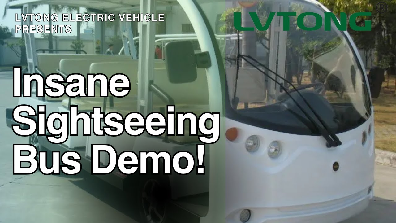 Sightseeing Bus Demo in Action | Quick Look at Tour Bus Ride Experience