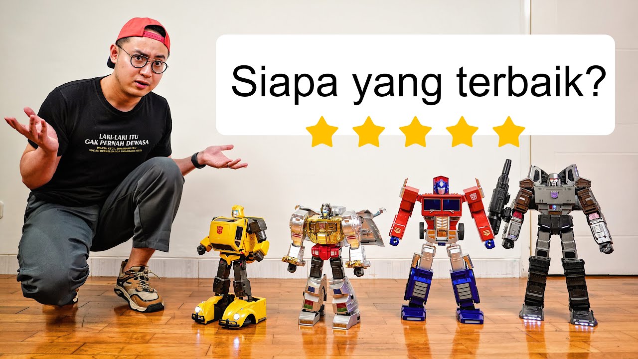 GUE ADU SEMUA TRANSFORMERS ROBOSEN & MENCARI YANG TERBAIK!