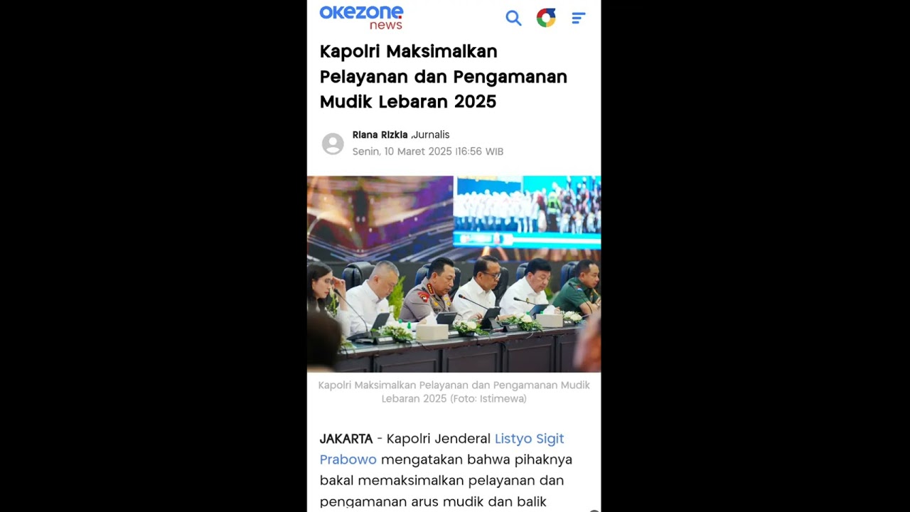 pengamanan mudik lebaran