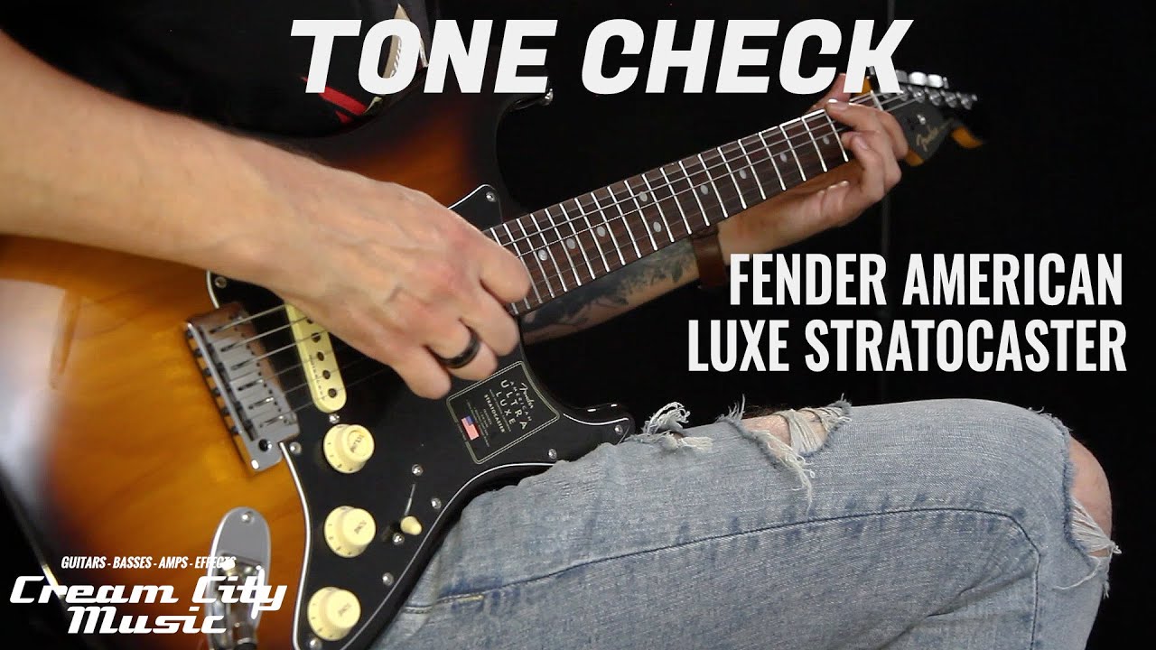 TONE CHECK: Fender Ultra Luxe Stratocaster Demo | No Talking