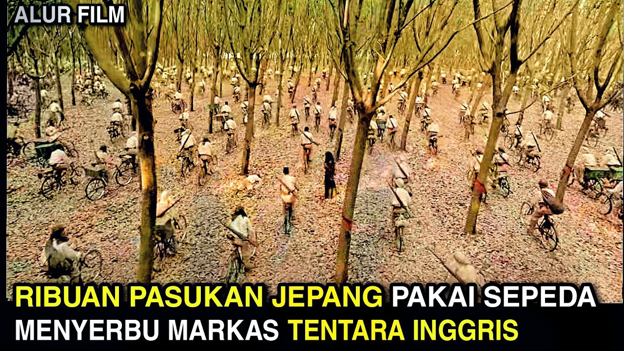 BRUT4LNYA PERTEMPURAN JARAK DEKAT PASUKAN INGGR1S VS PASUKAN JEPANG | alur cerita film perang