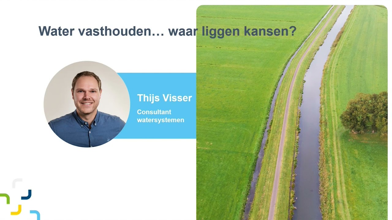 Webinar Optimalisatie watersysteem Waterschap Vallei en Veluwe