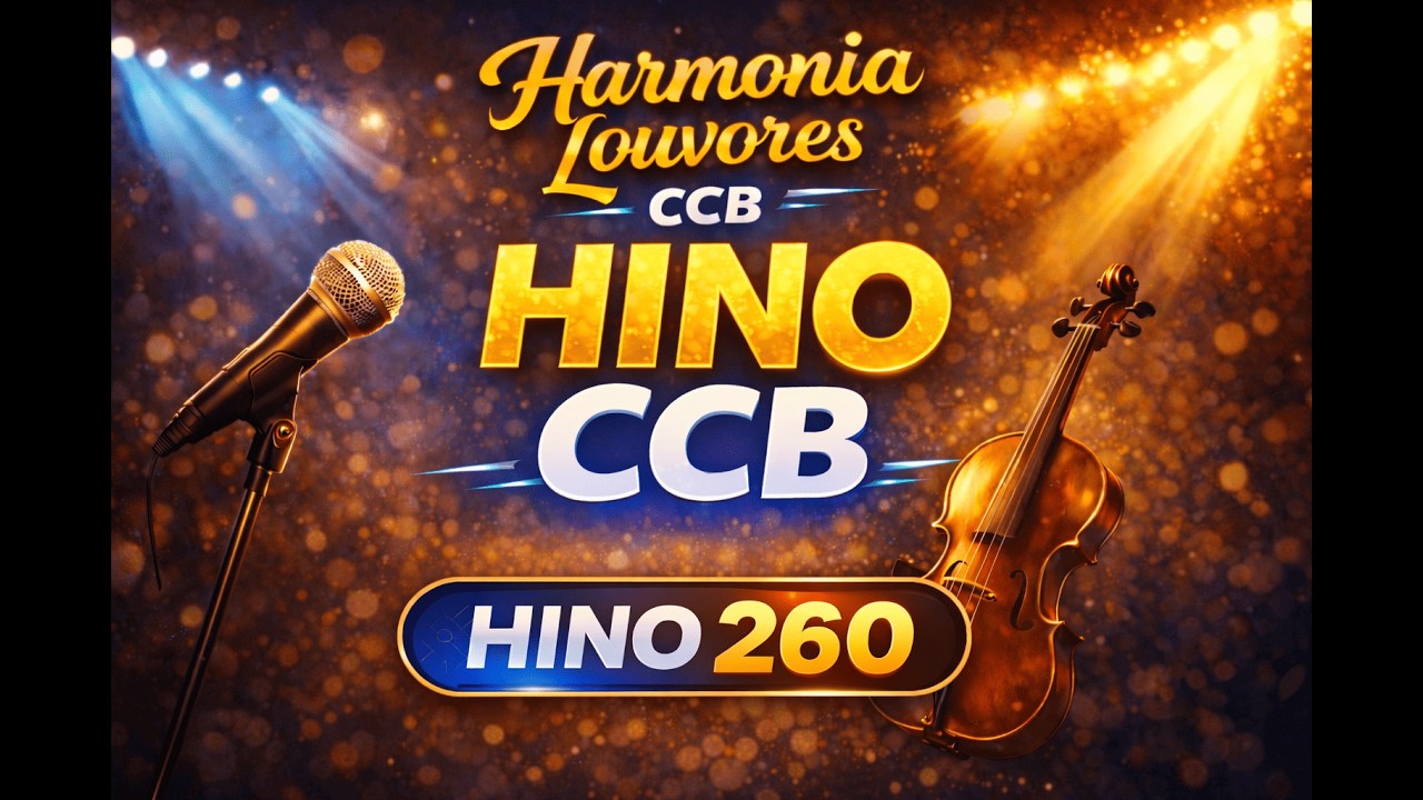 Hino CCB Cantado 260 - Sou Servo Inútil, Ó Deus Piedoso