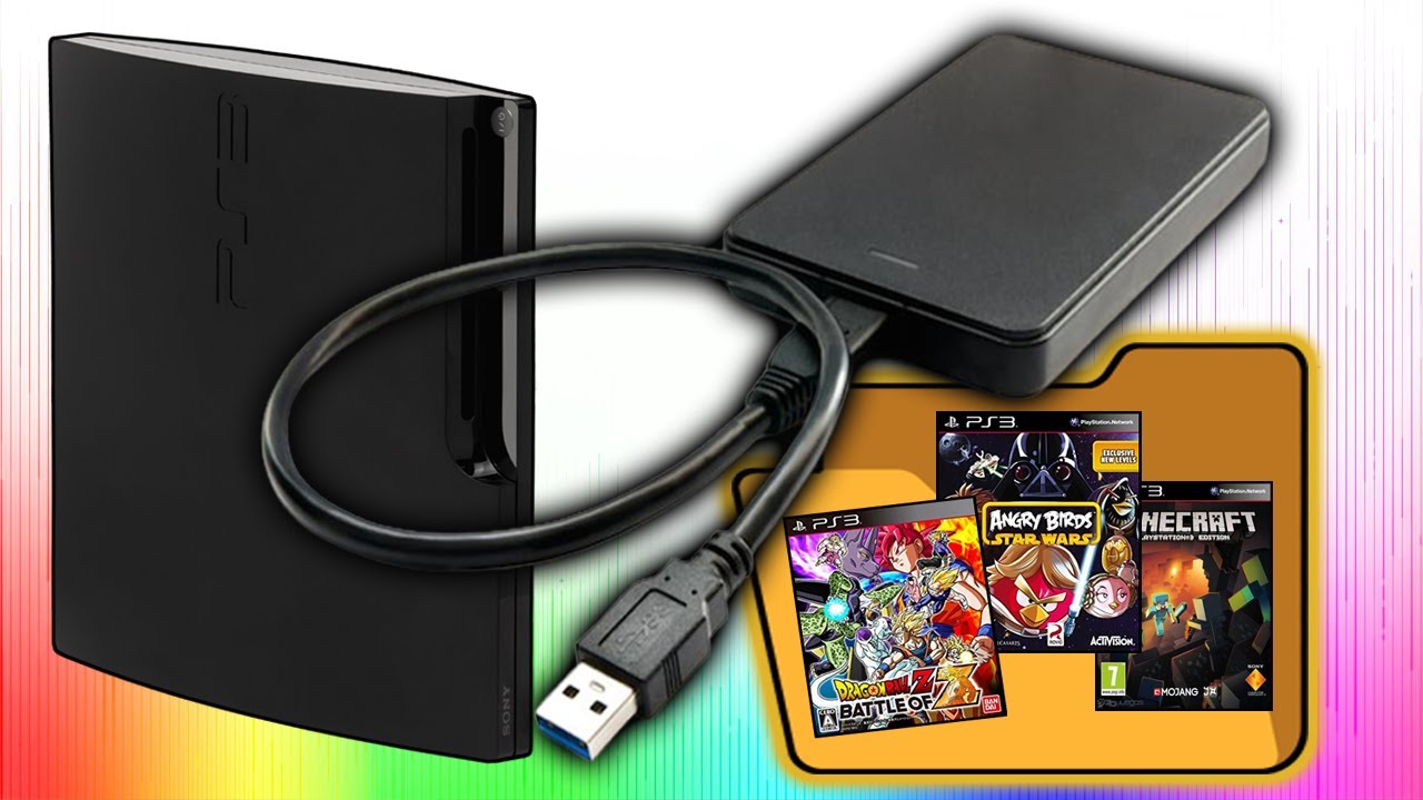 CÓMO EJECUTAR JUEGOS en FORMATO CARPETA en PS3 DESDE un DISCO DURO EXTERNO...