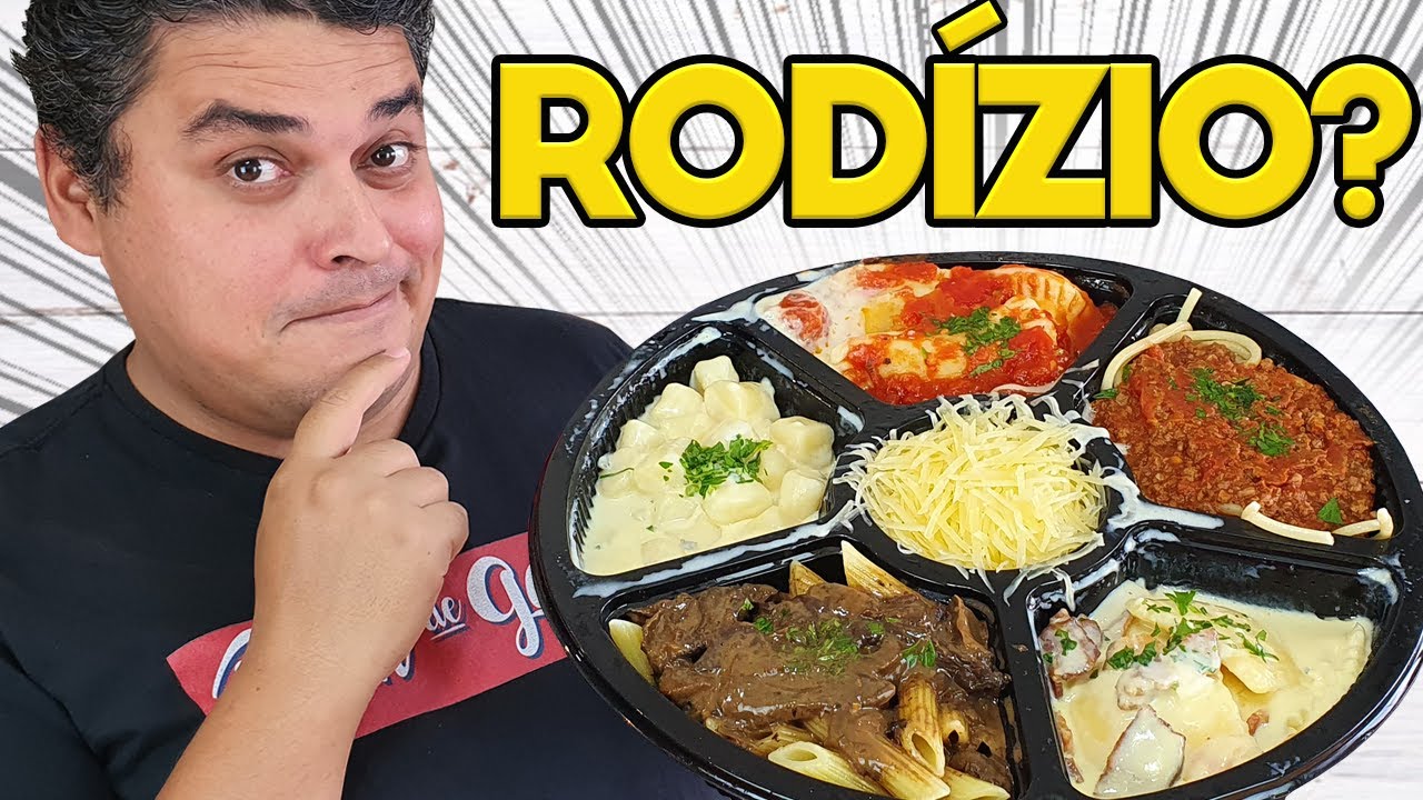 Pedi RODÍZIO DE MASSAS por Delivery - Valeu a Pena?