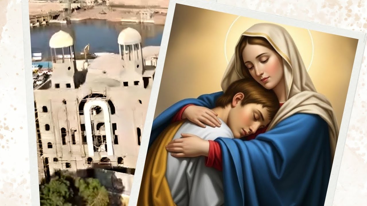 "اللي أمه العدرا ميخفش من حد " - دير الأنبا كاراس والآباء السواح بديروط - 