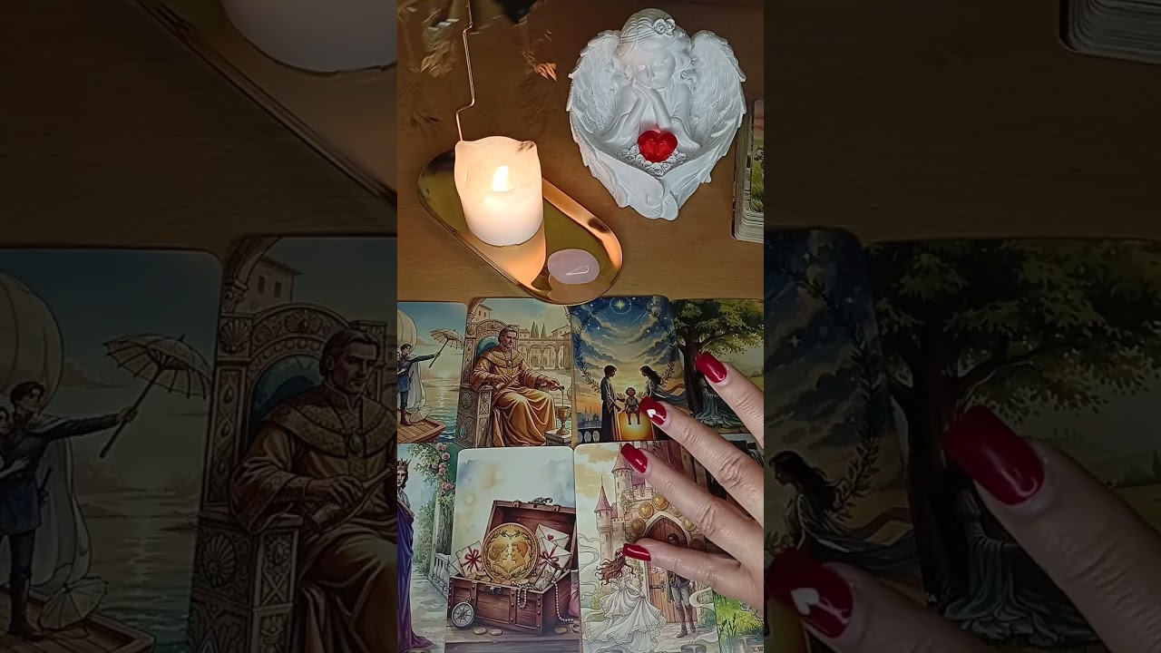 Silná přitažlivost, magnetismus mezi Vámi! 💖 Má to potenciál hlubokého vztahu? #vzkazprotebe #tarot