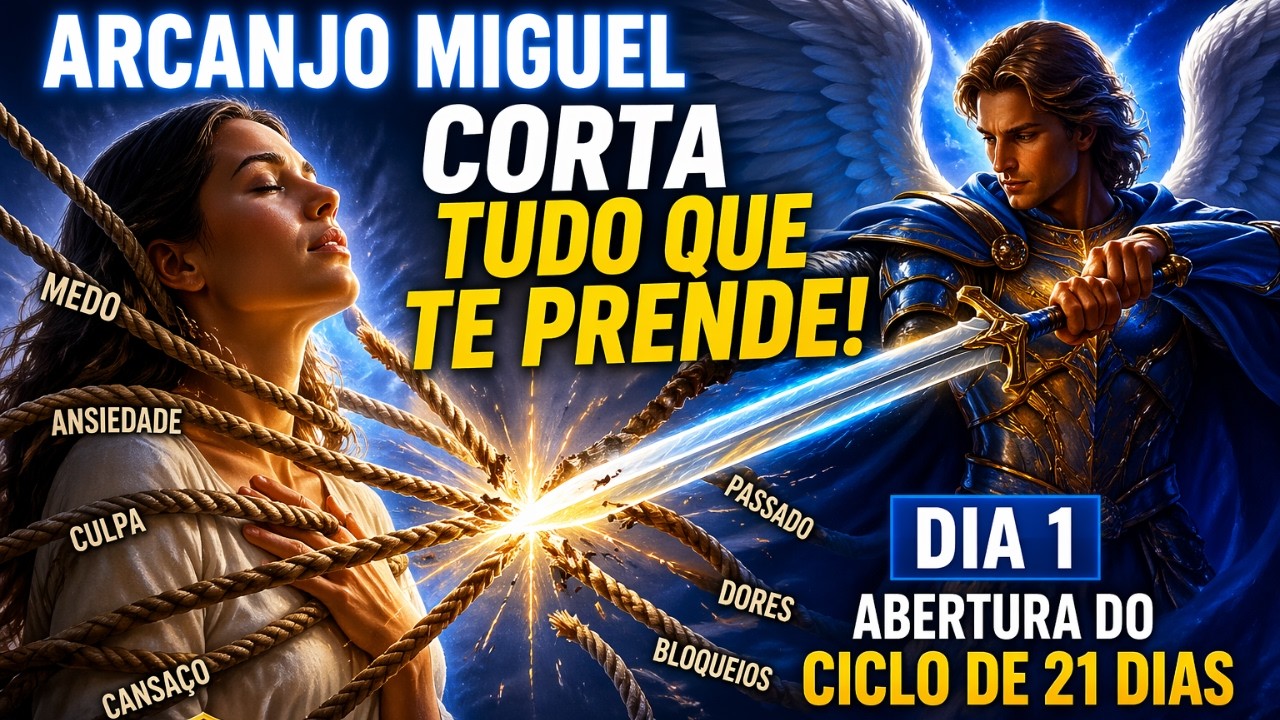 POR QUE O DINHEIRO TRAVA QUANDO VOCÊ VIVE EM MODO SOBREVIVÊNCIA 👼💵(ORAÇÃO COM ARCANJO MIGUEL)