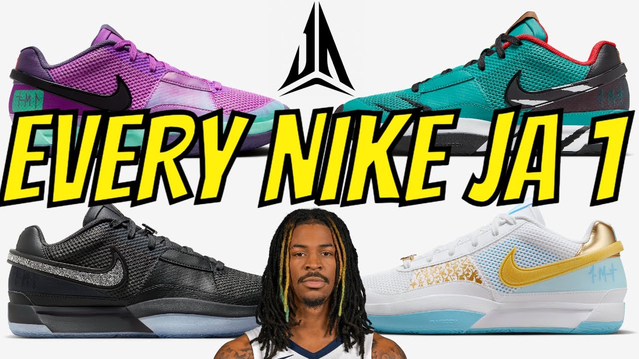 Rating Every Nike Ja 1. What's The BEST Colorway?