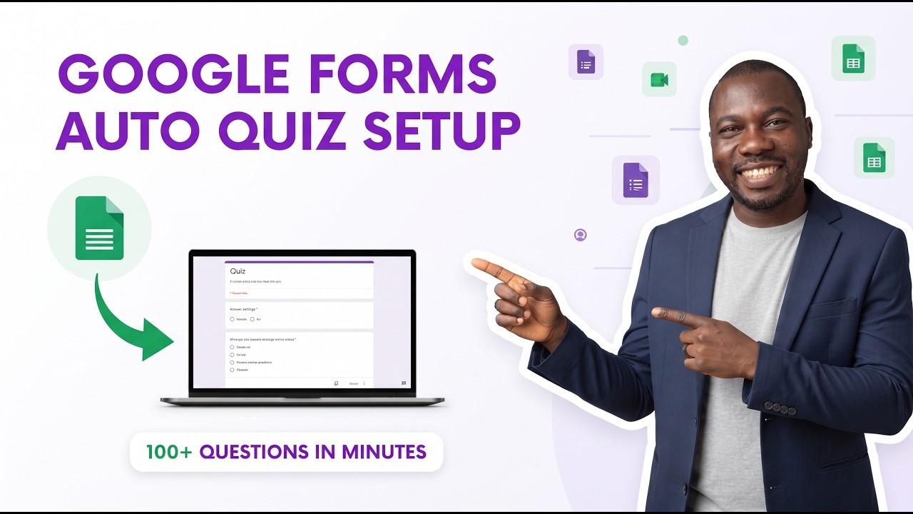 Как импортировать большое количество вопросов в Google Forms (руководство по настройке автоматиче...