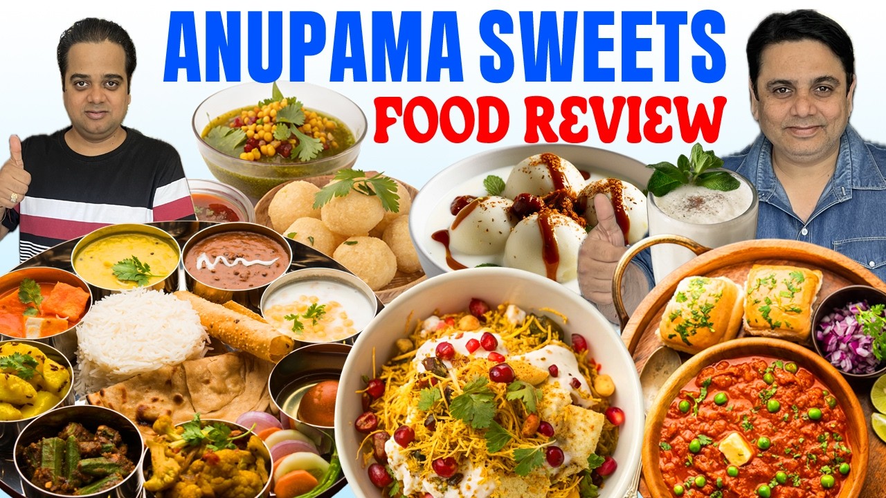 Anupama Sweets Kailash Colony Food Review | Best Veg Snacks & Sweets in South Delhi Food Review