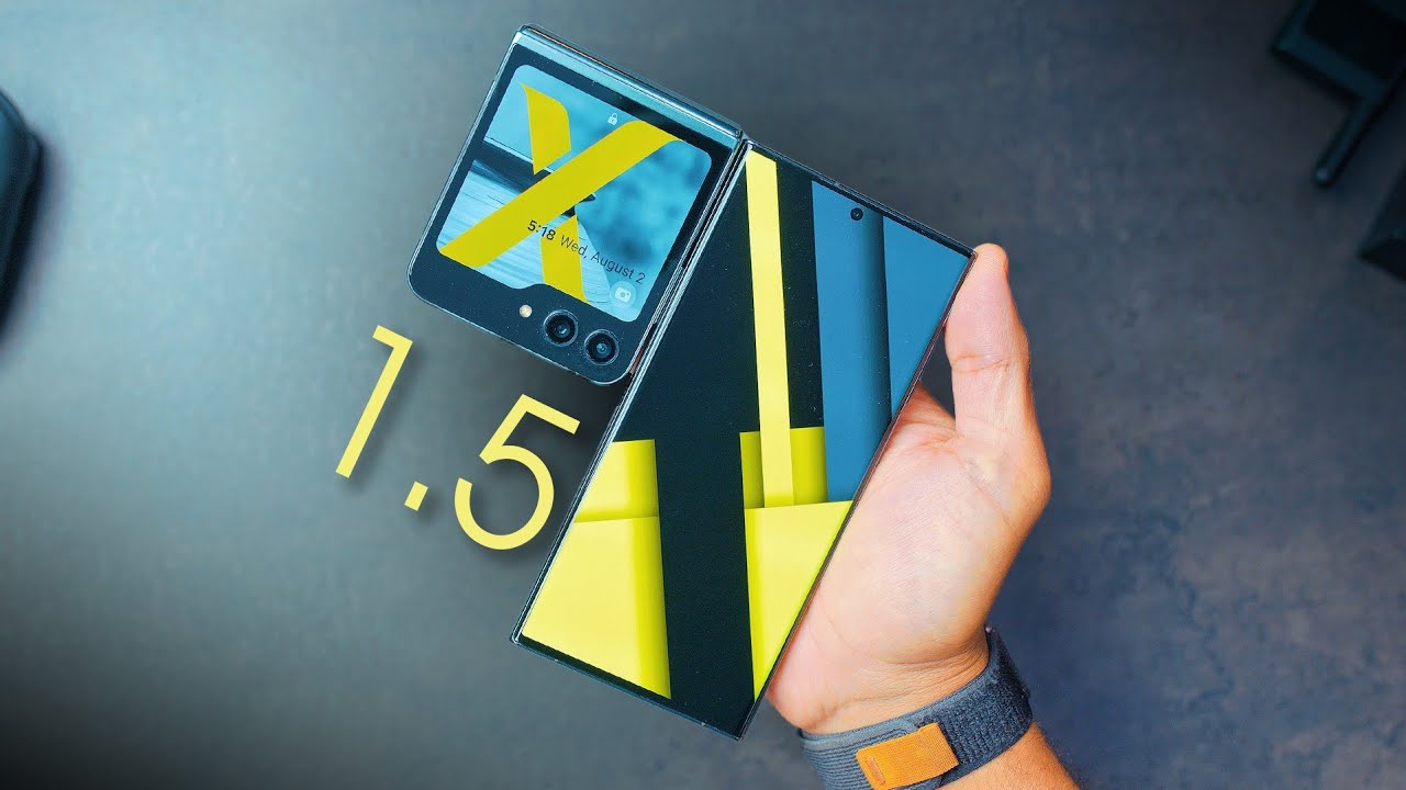 أول موبايل ونصف 🔥 SAMSUNG Z FLIP 5