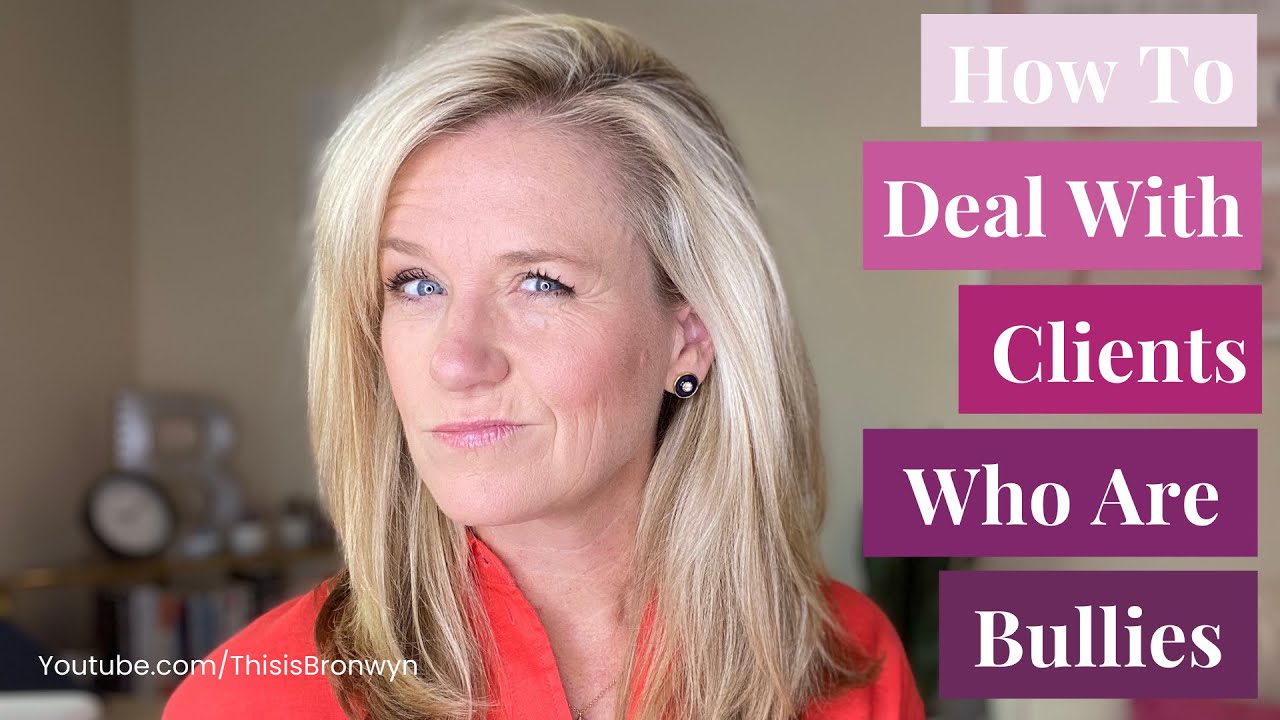 How to Deal With Clients Who Are Bullies