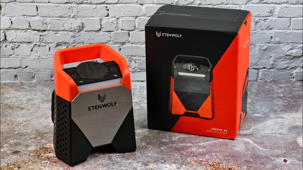 Etenwolf Zephyr S5: мощный беспроводной компрессор с аккумулятором 15600 мАч