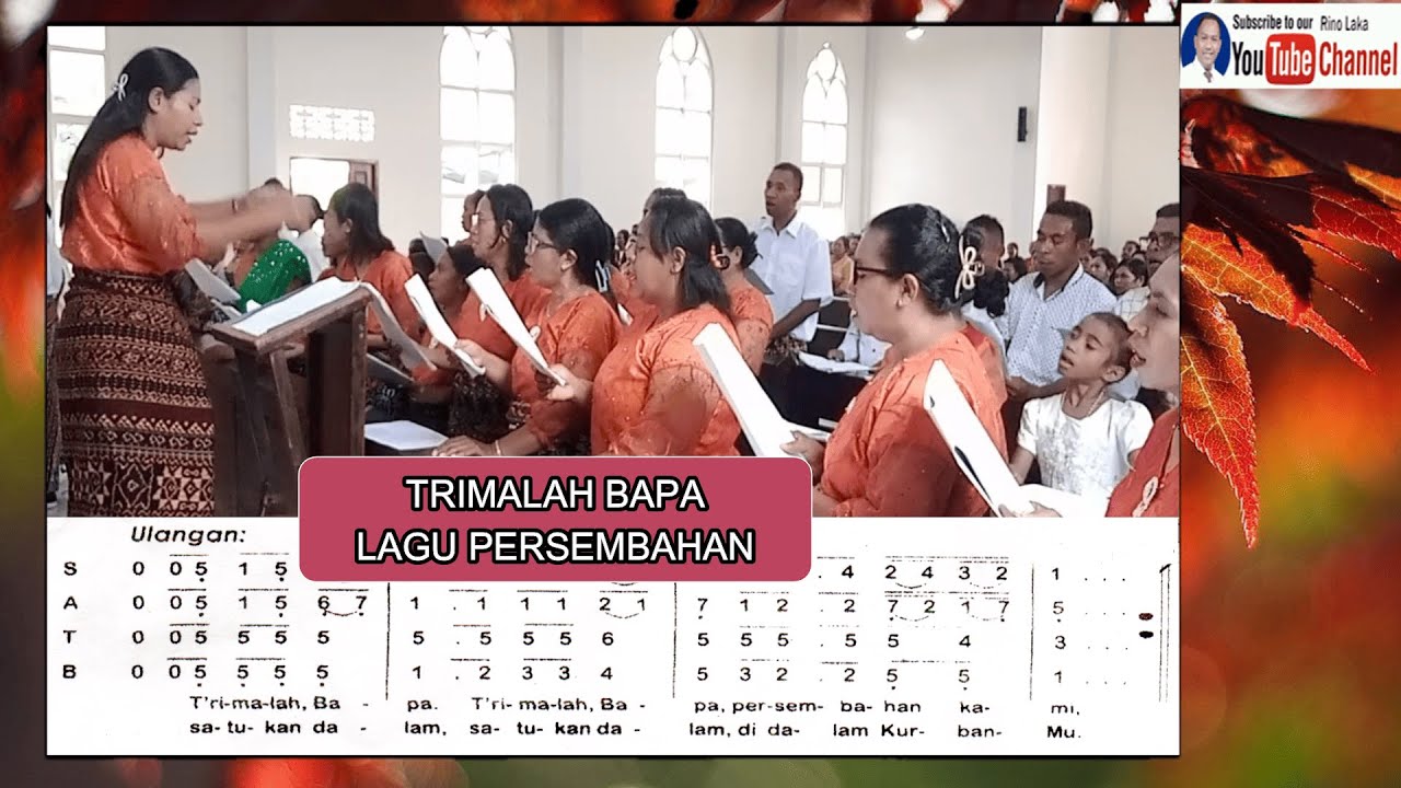 TRIMALAH BAPA LAGU PERSEMBAHAN
