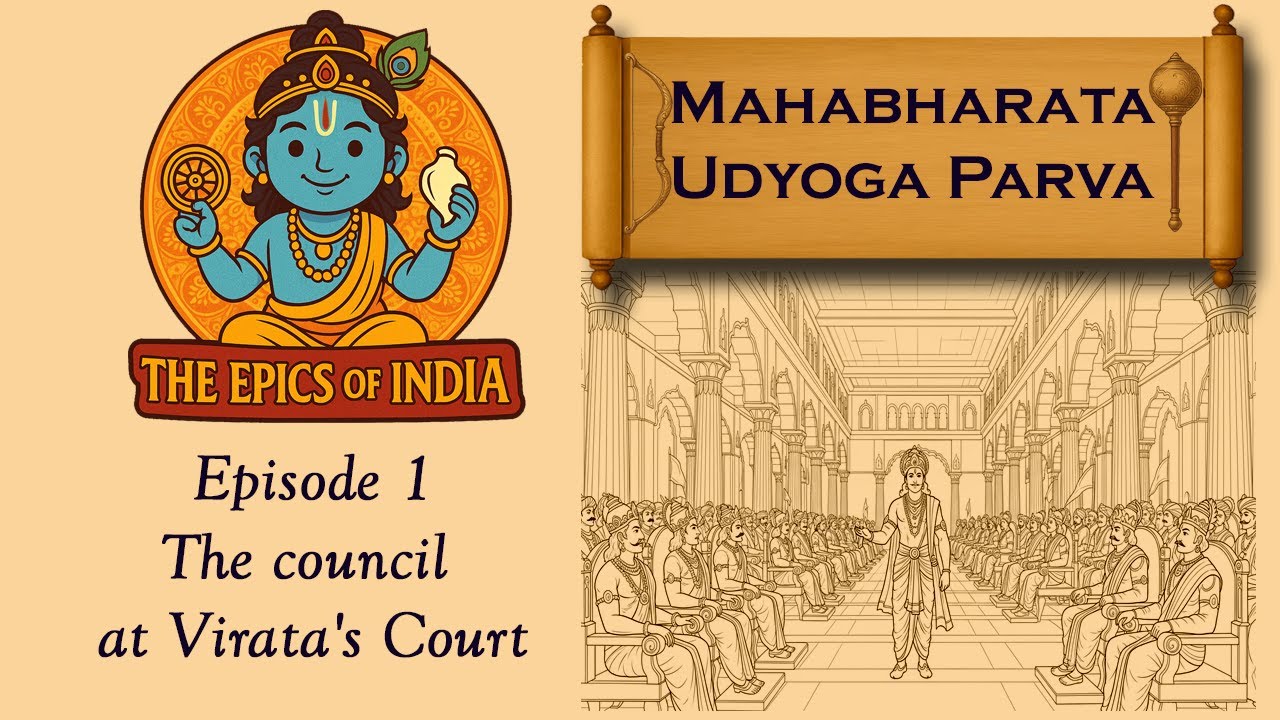 Mahabharata Udyoga Parva - Episode 1: The council at Virata's Court