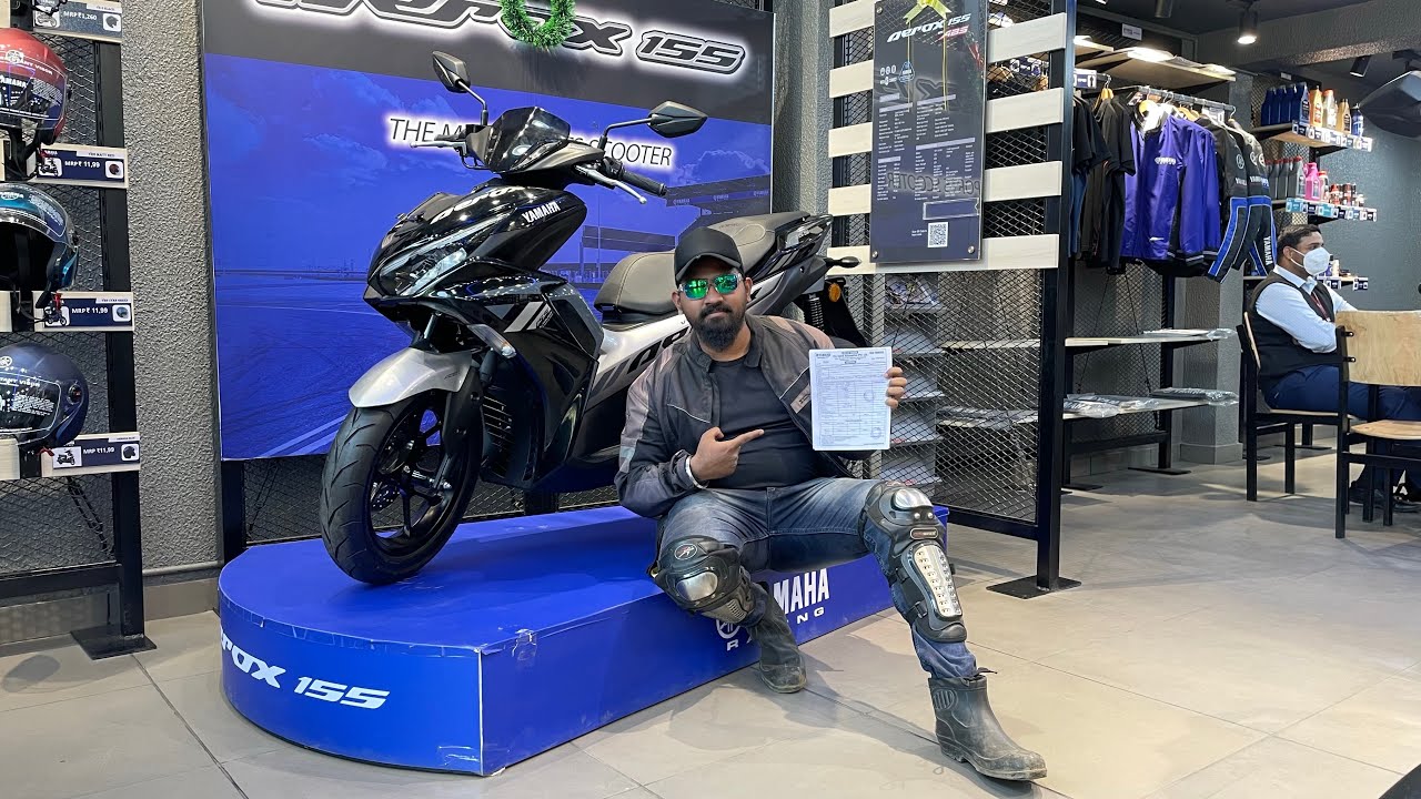Finally Booked The New Yamaha Aerox 155 !!!