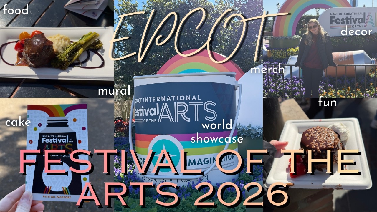 LET'S WALK AROUND THE WORLD SHOWCASE TOGETHER! | EPCOT Festival of the Arts 2026