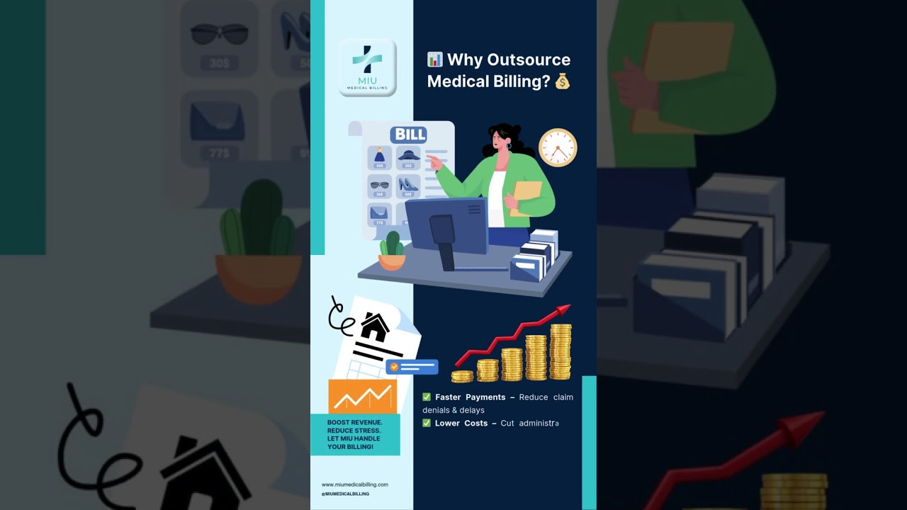 💰 Why Smart Practices Outsource Medical Billing | Save Time & Boost Revenue!🔹 #MIU