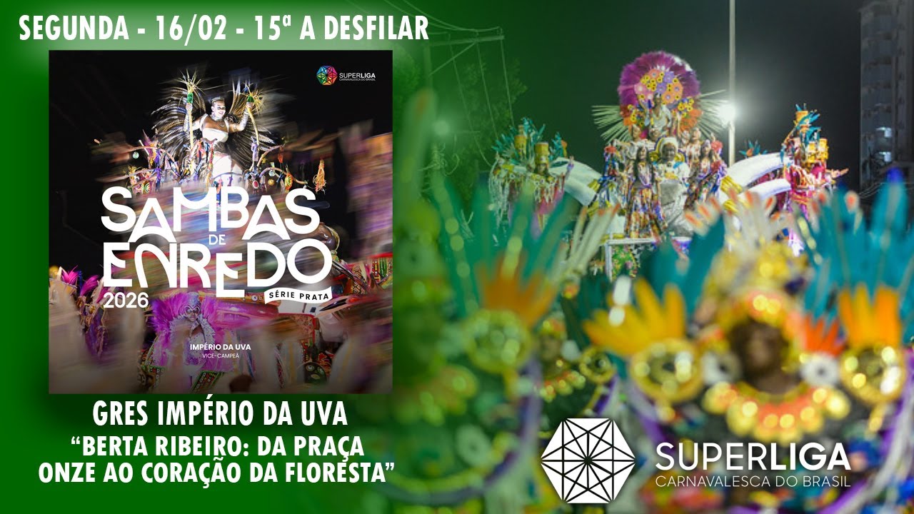 GRES Império da Uva - Sambas de Enredo 2026 - Série Prata(Superliga Carnavalesca do Brasil)