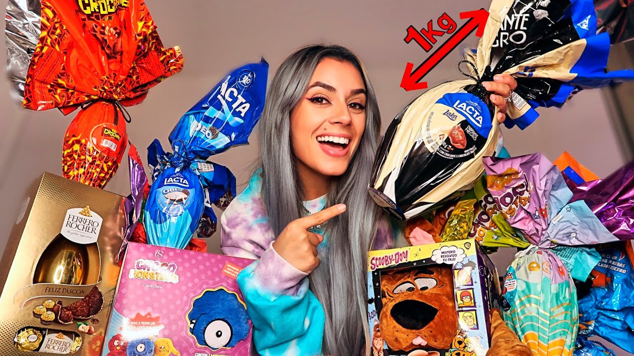 PROVANDO OS MELHORES OVOS DE PÁSCOA 2022!! QUE REALMENTE VALE A PENA!!