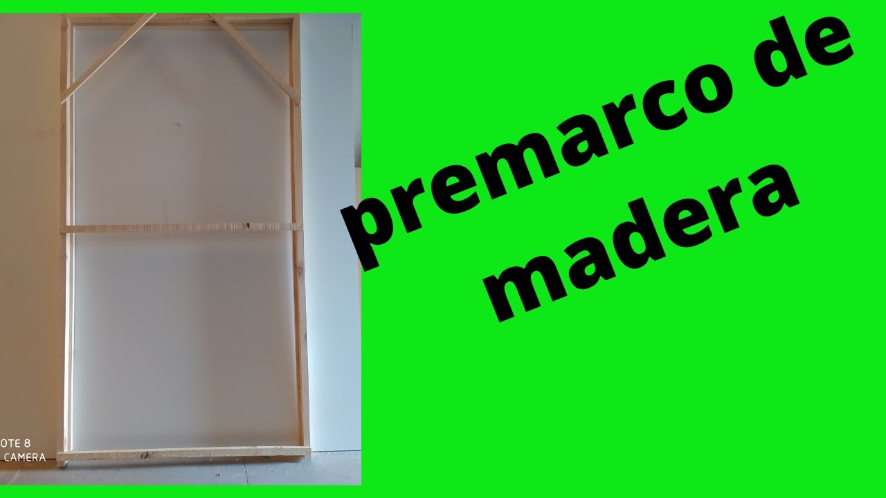 COMO HACER PREMARCO de madera 🚪🚪 hacer PRECERCO
