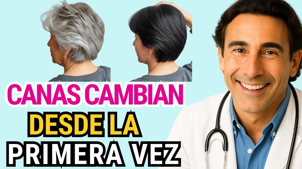 Este Aceite Natural Disimula Las Canas AL INSTANTE Sin Tintes Ni Químicos