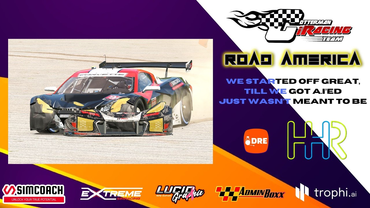 iRacing - Happy Hour Racing - Road America - Corvette Z06