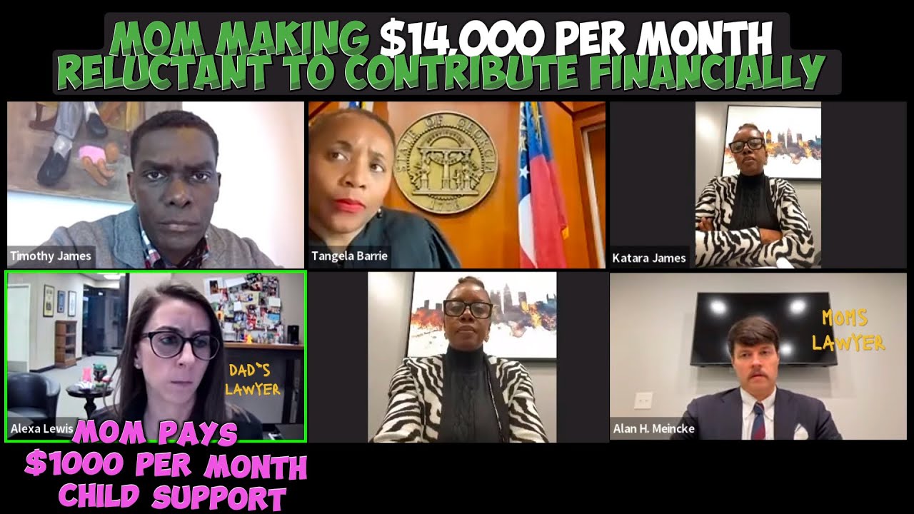 Mom Making $14,000 Per Month Reluctant to Contribute Financially | Mom Pays Child Support