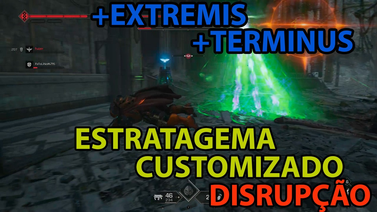 SPACE MARINE 2 - Estratagema Customizado - DISRUPÇÃO