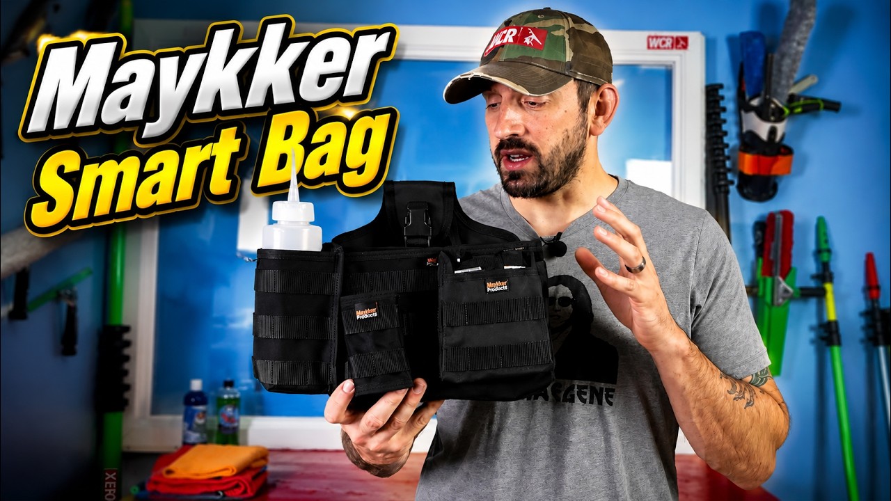 MAYKKER SMART BAG SYSTEM | WINDOW CLEANING POUCH