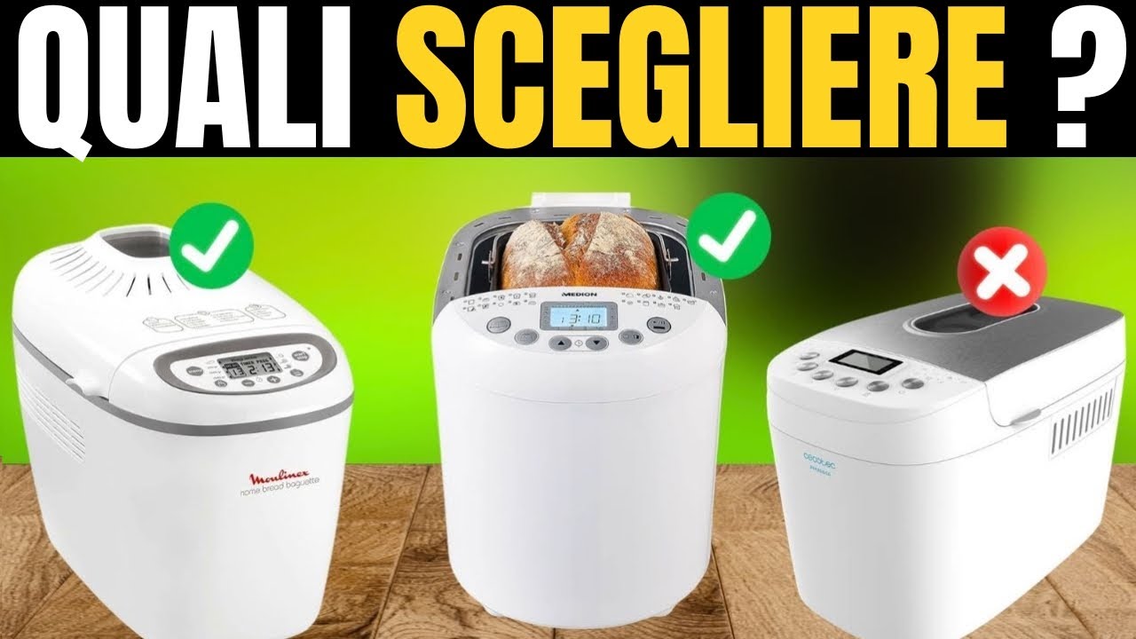 Le Migliori Macchine del Pane Qualità-Prezzo del 2026 [NON COMPRARE SENZA AVER VISTO QUESTO]