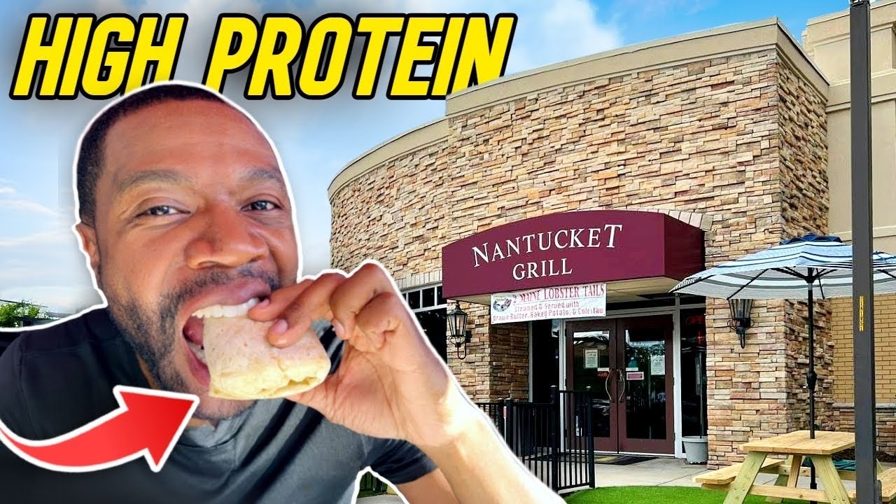 HIGH PROTEIN! The Healthiest Honey Mustard Chicken Wrap in North Carolina?!