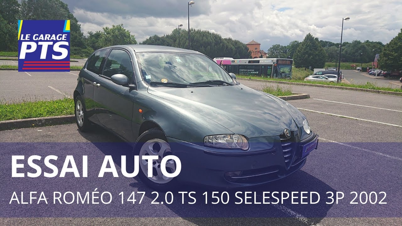 TEST - ALFA ROMÉO 147 2.0 TS 150 SELESPEED 3P 2002 - FRANCE