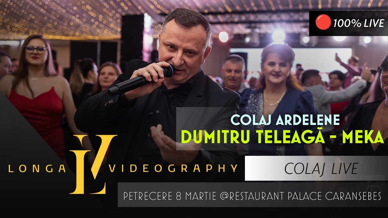 Dumitru Teleaga - Meka ❌ Artist Band - Colaj Ardelene 🎷Petrecere 8 martie 2024 💃