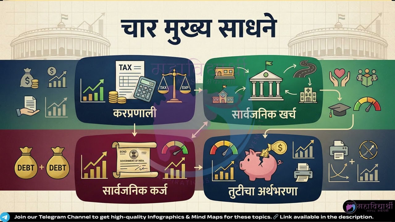 Fiscal Policy (राजकोषीय धोरण) Explained | MPSC GS-3 | Deficits & Budget Strategy #Fiscalpolicy