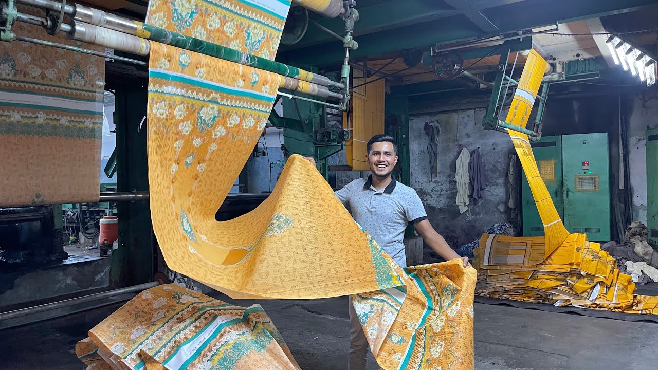 A Visit To Textile Mill 🏭