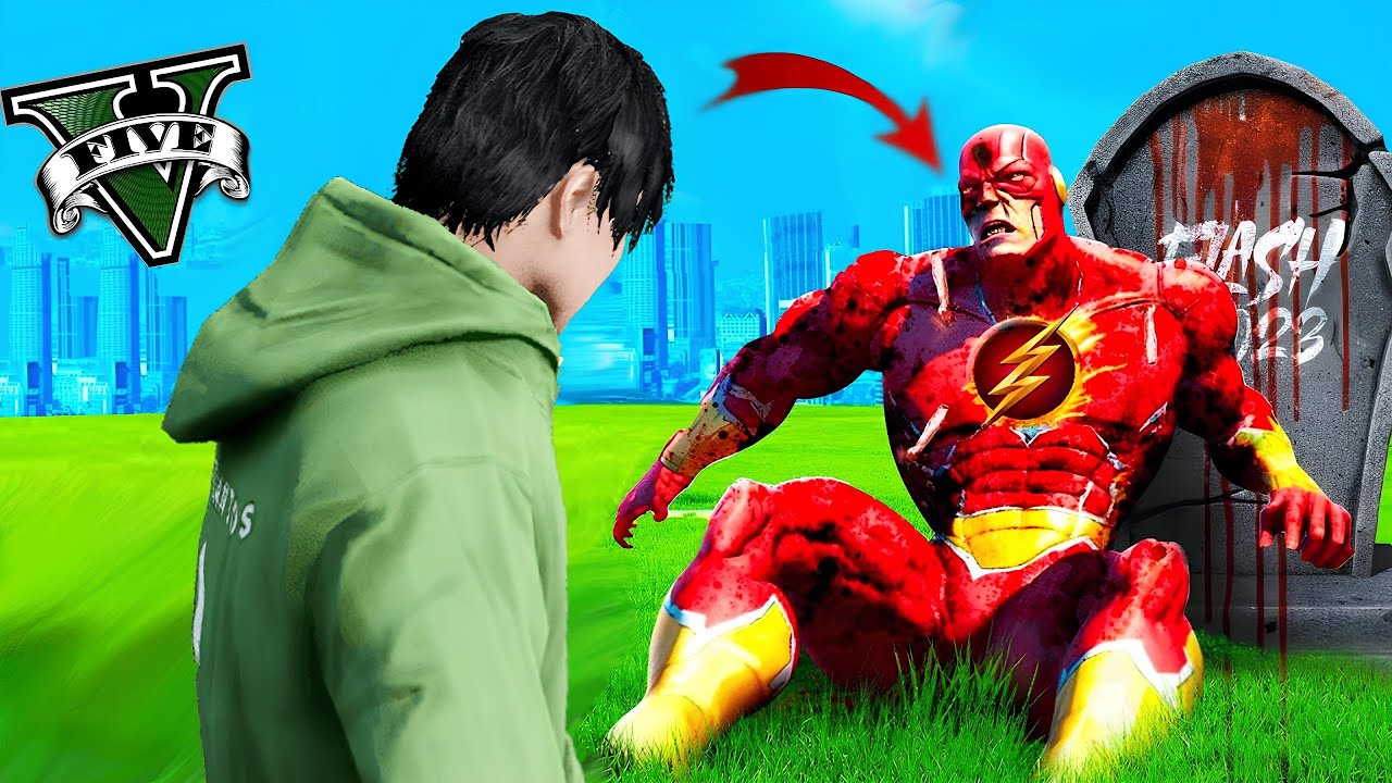 The Flash ကို GTA V ထဲမှာ ဘယ်သူသတ်သွားတာလဲ? | Who Killed The Flash in GTA V | SMART On Live