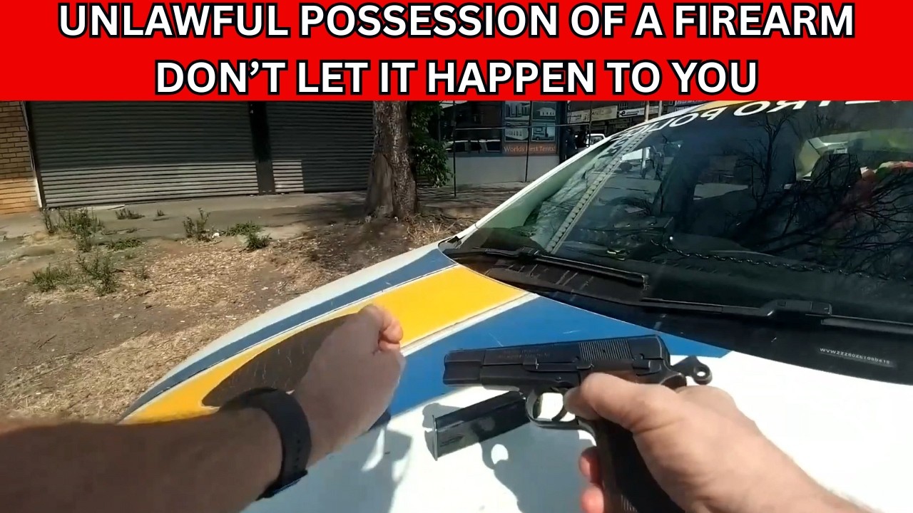 UNLAWFUL FIREARM POSESSION - NOT BY CHOICE BUT BY NECCESITY.
