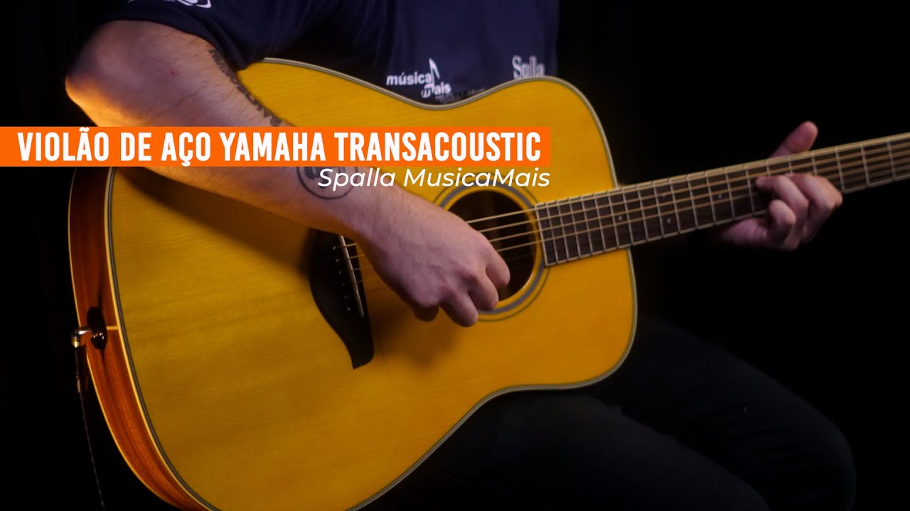 Conhe&ccedil;a o Viol&atilde;o de A&ccedil;o Yamaha TransAcoustic