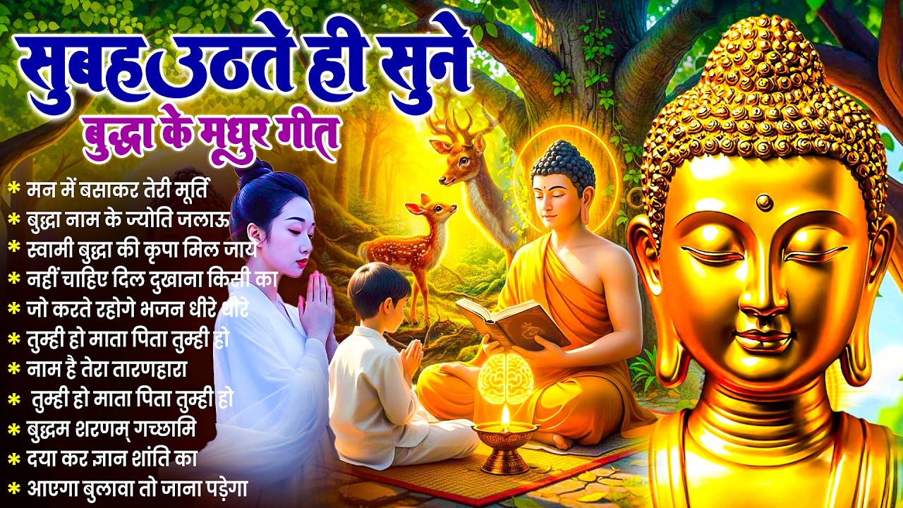 ☸️रोज़ सुबह हर घर में बजने वाले तथागत भगवान बुद्ध के चमत्कारी मंगल गीत जरूर सुनें~ Best #buddha Song