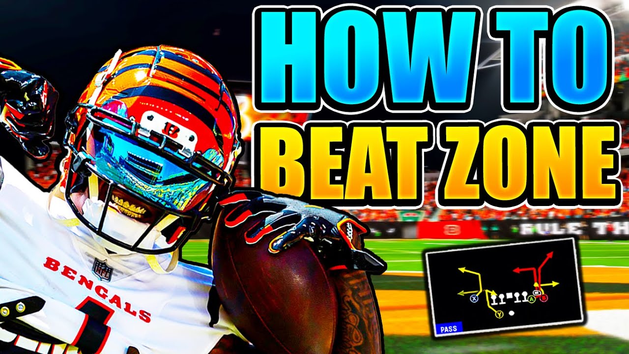 How to Beat Every Zone Defense in Madden 24!