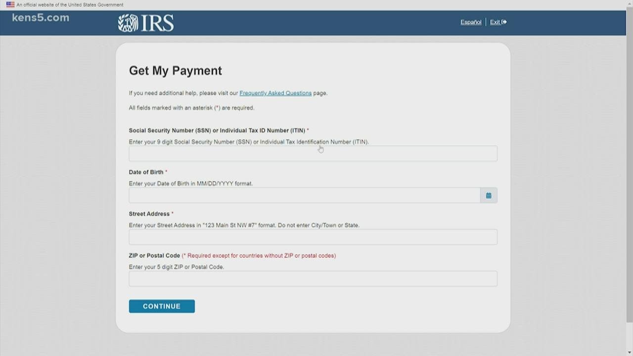 How to check the status of your stimulus payment