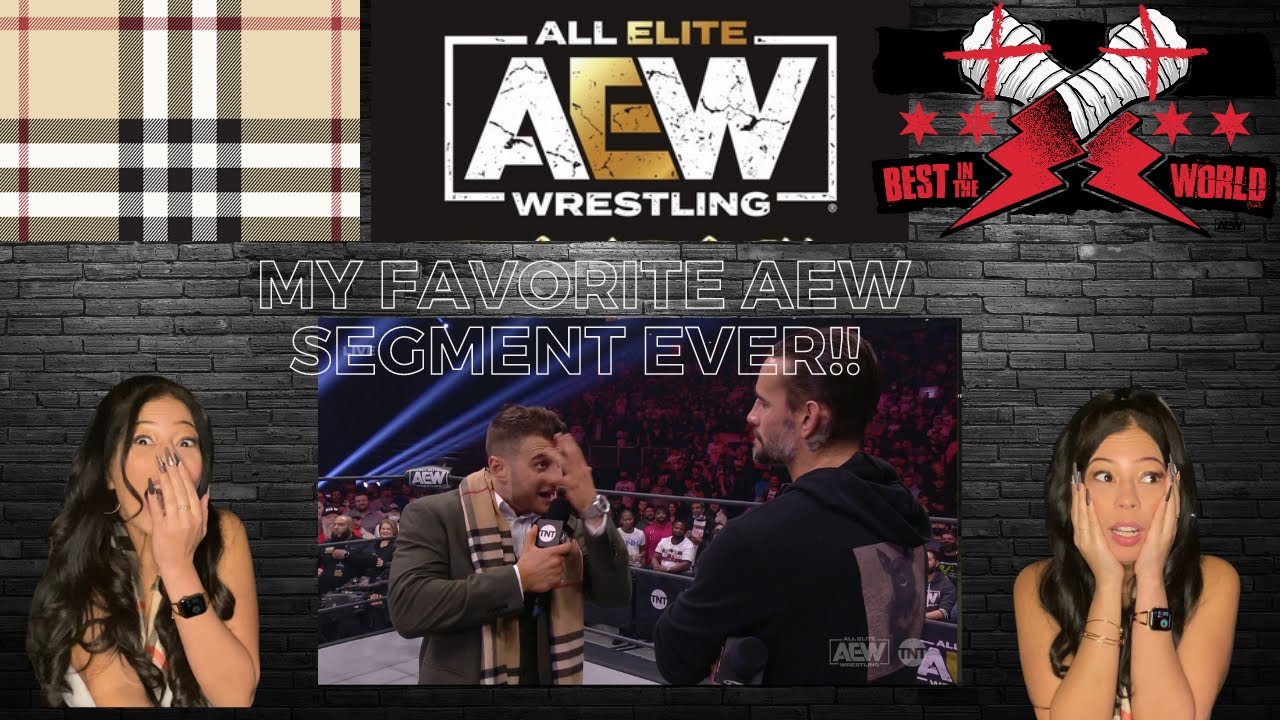 AEW Dynamite Reactions | CM Punk & MJF Promo Battle | My Favorite AEW Segment Yet!