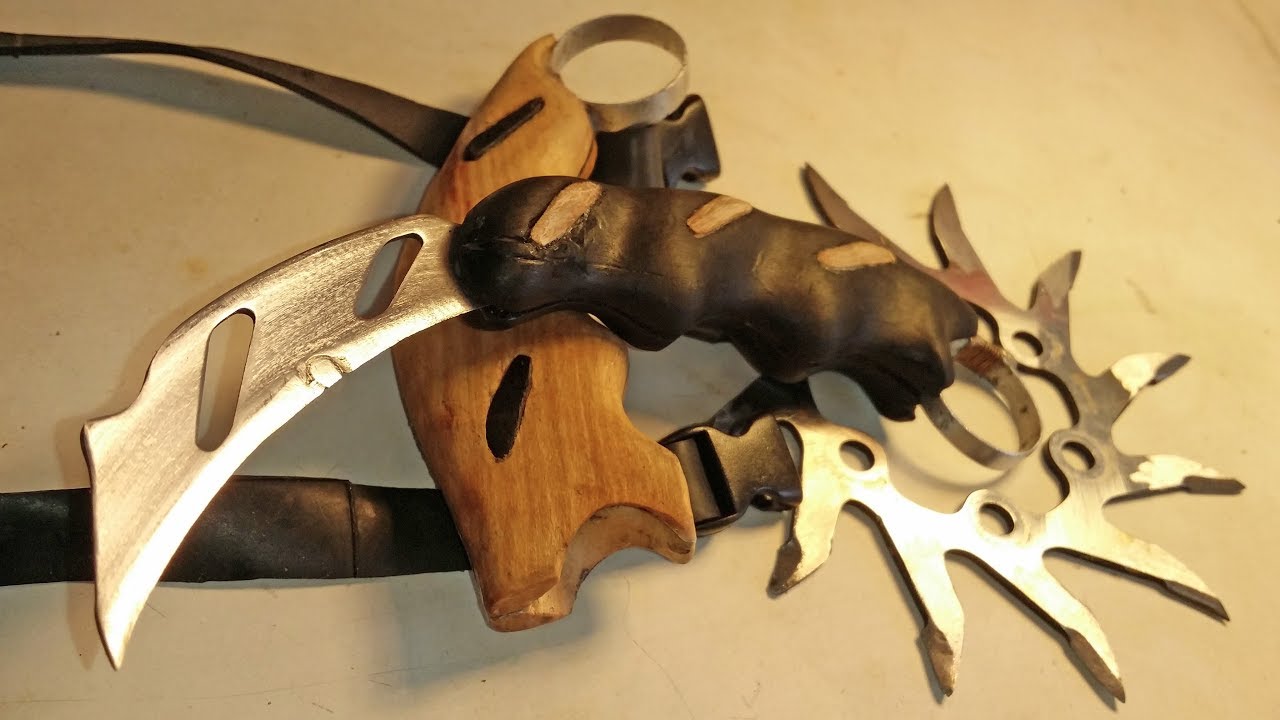 I Turn a Bike Brake Disc Into 4 Knives 1 Ninja Star