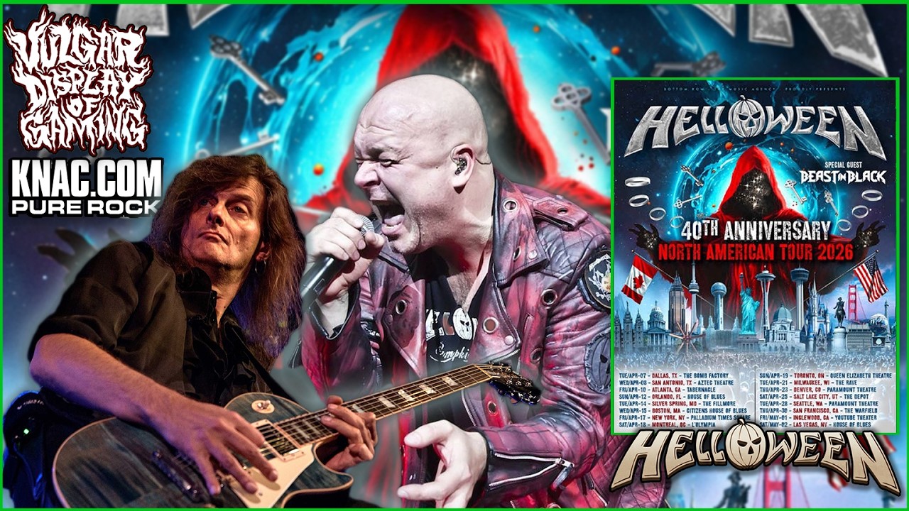 Michael Wiekath and Michael Kiske of Helloween talk 2026 US tour | KNAC.COM exclusive 