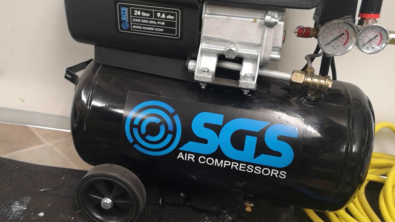 sgs air compressor review, good for car bodywork?