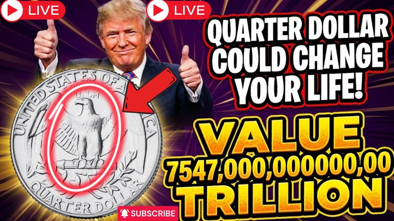 Check Your Change! Top 9 Most Expensive Washington Quarter Dollars Worth $6, 5000,000,00